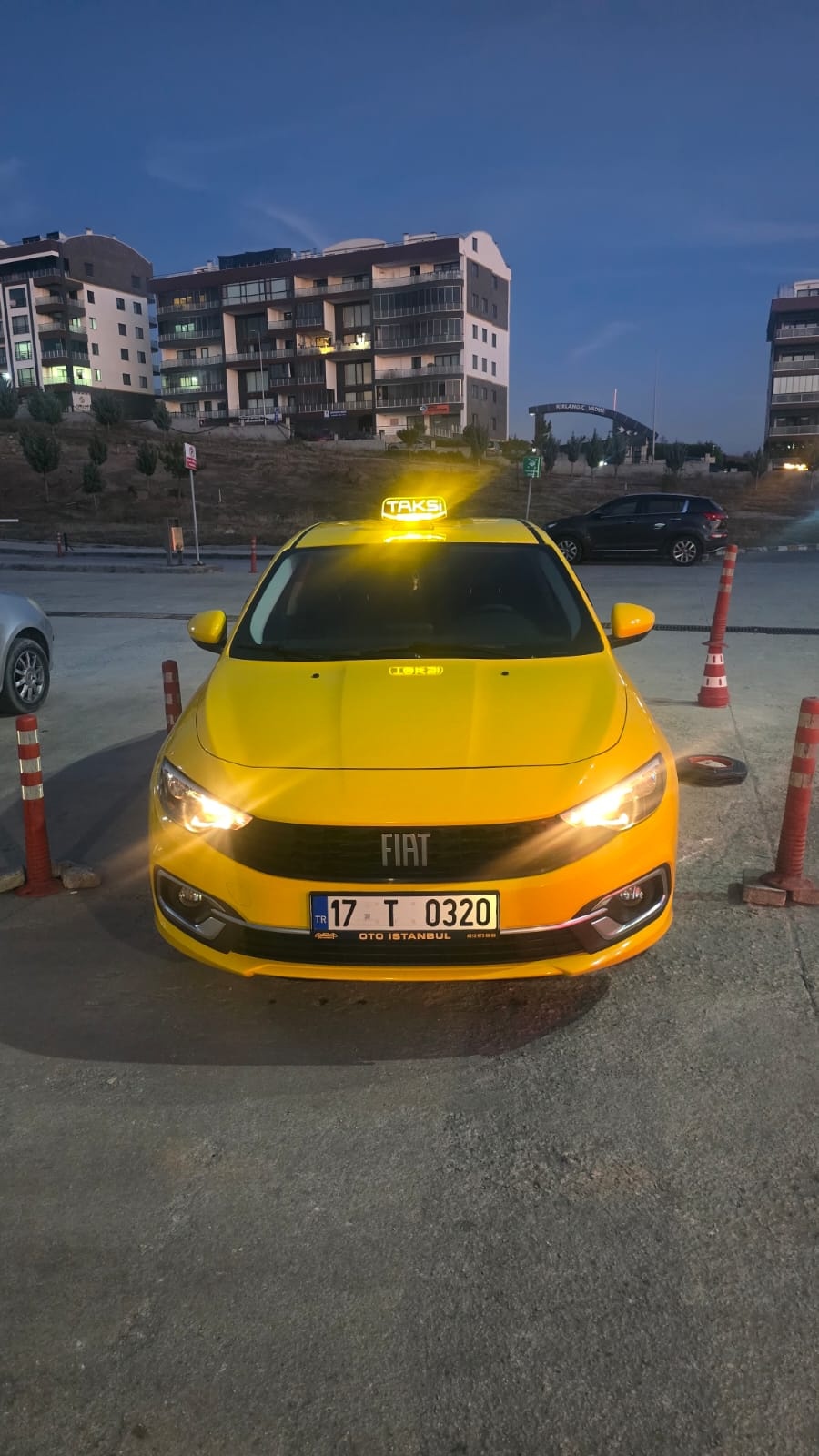 Kepez Taksi - 17 T 0320 plakalı taksi, Kepez Çanakkale